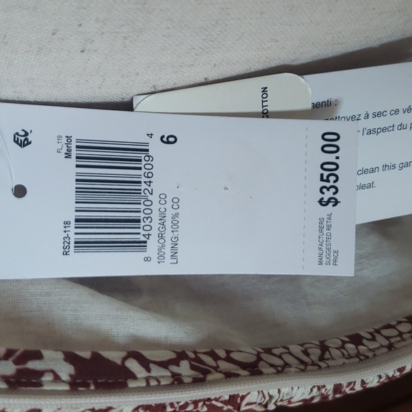 NWT SEA PRIYA PRINTED ORGANIC COTTON ROMPER SIZE 6 - Picture 10 of 16